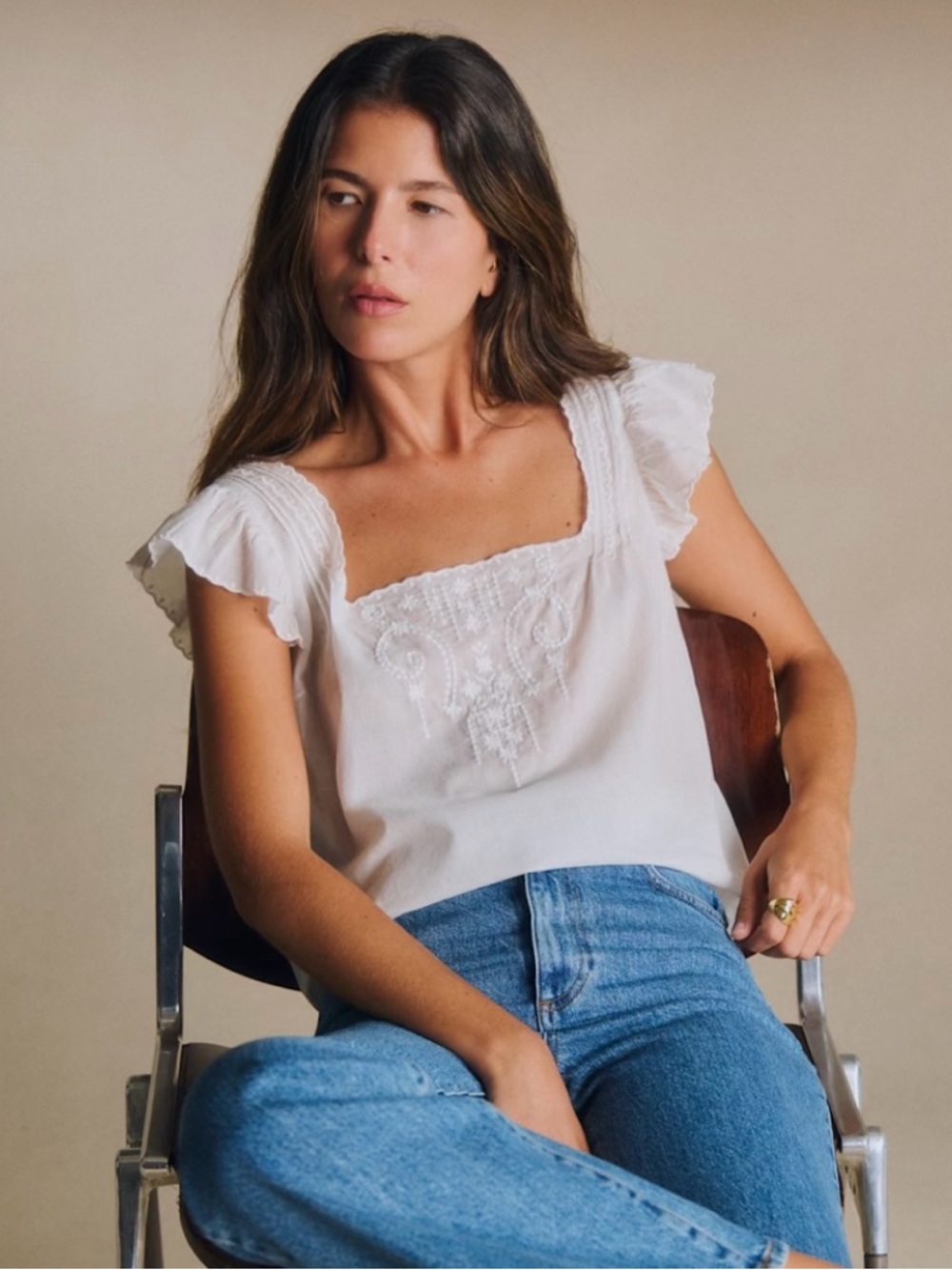 Sezane Elie Blouse